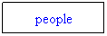 Text Box: people
